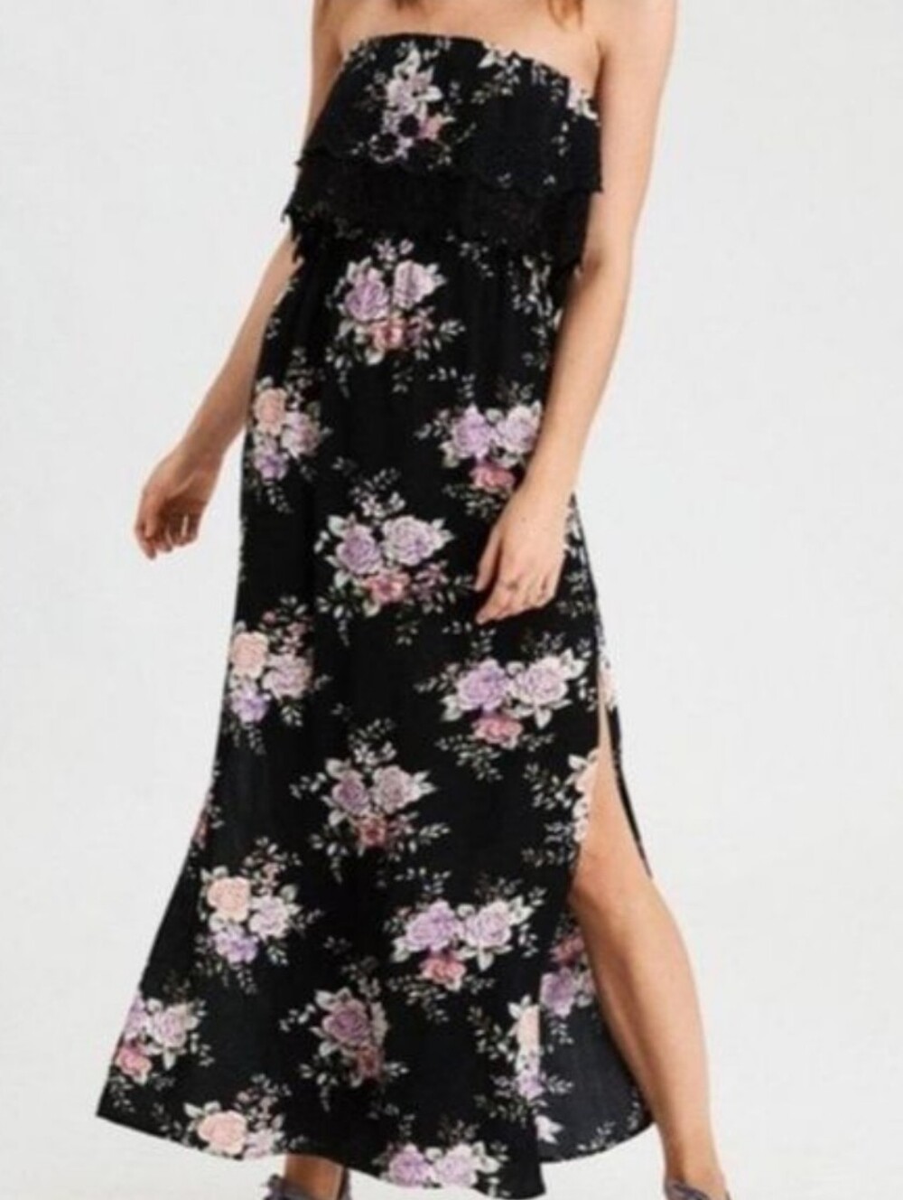 American Eagle Strapless Dress Size Small
